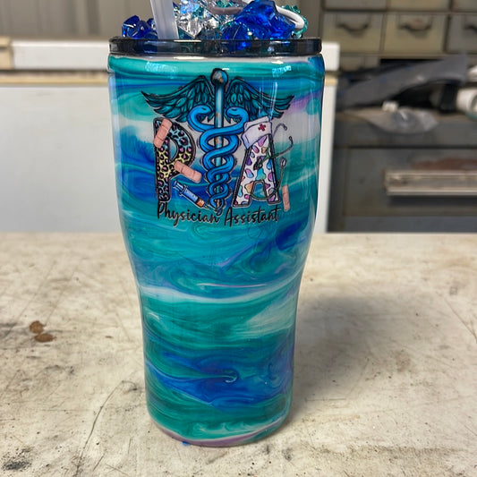 Live auction tumbler 35