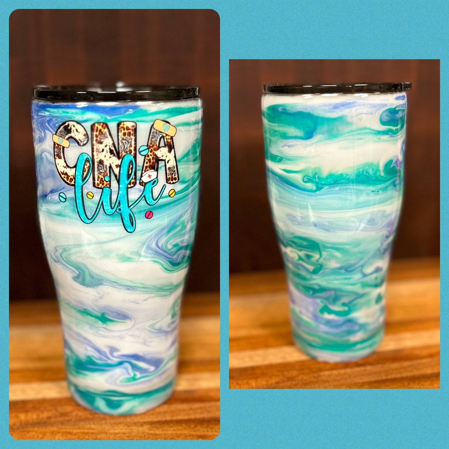 Live auction tumbler 32