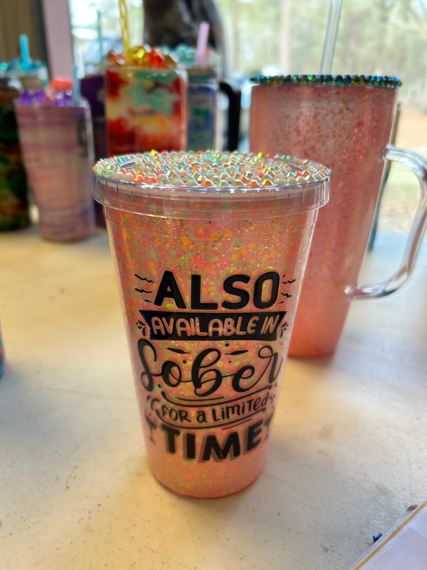 Live auction tumbler 22